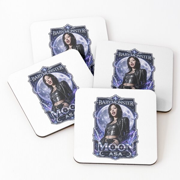 Item preview, Asa BABYMONSTER Choom Blue Moon Vampire Fanmade Merch designed and sold by Valereekmerch.