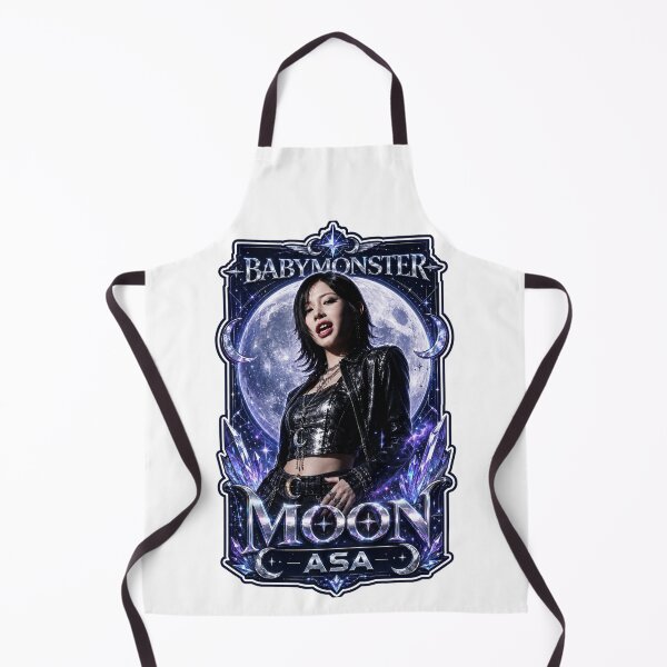 Item preview, Asa BABYMONSTER Choom Blue Moon Vampire Fanmade Merch designed and sold by Valereekmerch.