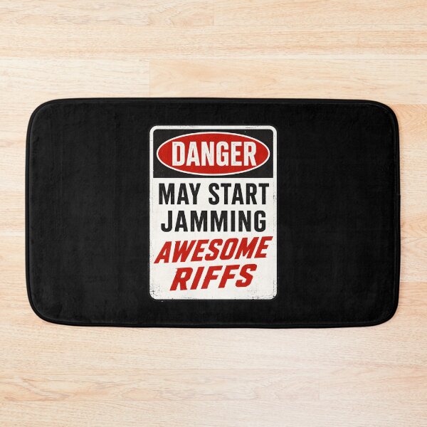 Item preview, Danger May Start Jamming Awesome Riffs designed and sold by wansilastomi.