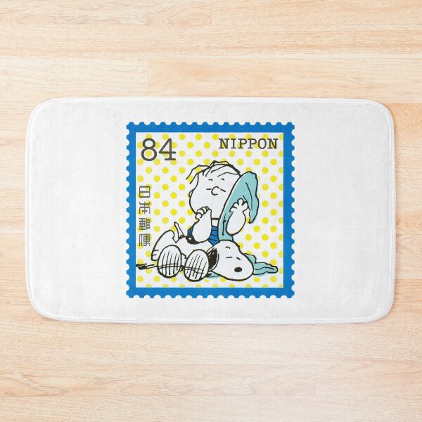 Item preview, Snoopy And Linus From The Beloved Peanuts Comic Strip. It Is A Japanese Postage Stamp With A Face Value Of 84 Japanese Yen designed and sold by PlasticandyShop.