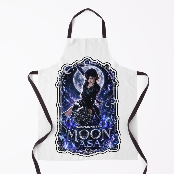 Item preview, Dark Sapphire Asa BABYMONSTER Vampire Bat Fan Art Print designed and sold by Valereekmerch.