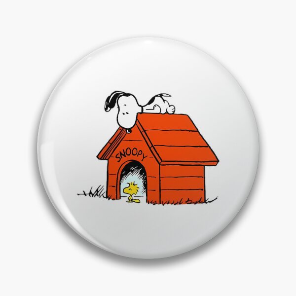 Item preview, Snoopy And Woodstock On Red House designed and sold by PlasticandyShop.