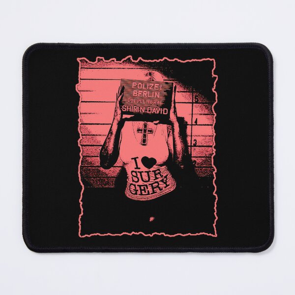 Item preview, Shirin David Doppelmoral Police Mugshot Poster designed and sold by GordonBruen.