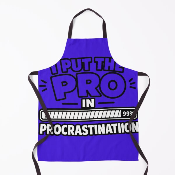Item preview, I Put the Pro in Procrastination | Funny Meme Design designed and sold by VasiArtLab.