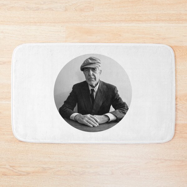 Item preview, LEONARD COHEN - UNIQUE RARE ORIGINAL TSHIRT STICKER designed and sold by SentientGallery.