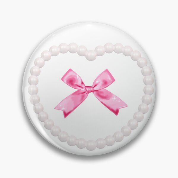 Item preview, Pink Pearl Bow Coquette Pattern designed and sold by jianina-alondra.