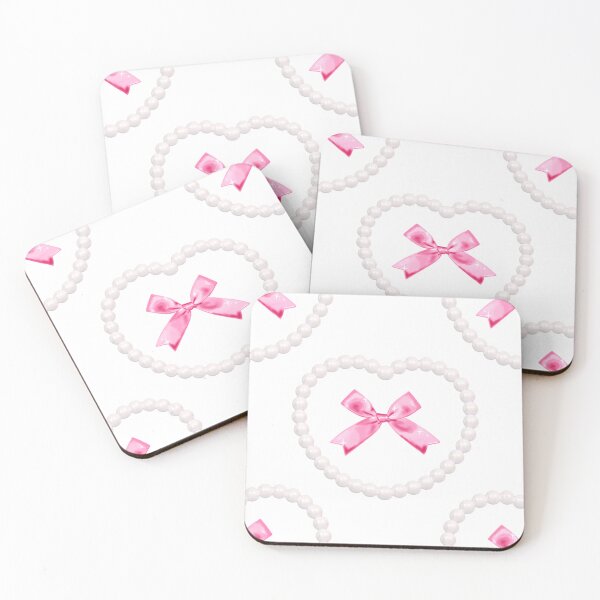 Item preview, Pink Pearl Bow Coquette Pattern designed and sold by jianina-alondra.