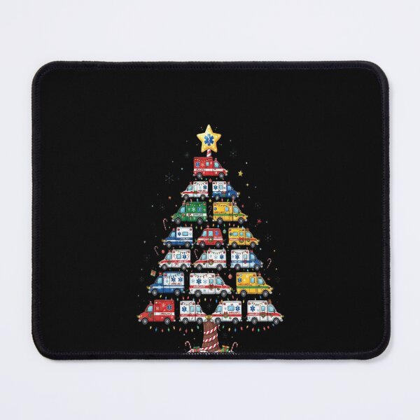 Item preview, Ambulance Christmas Tree AMR Funny EMS EMT Paramedic designed and sold by gugigu1.