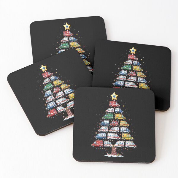 Item preview, Ambulance Christmas Tree AMR Funny EMS EMT Paramedic designed and sold by gugigu1.