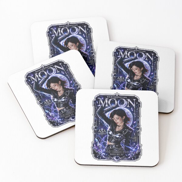 Item preview, MOON Asa BABYMONSTER Blue Fanmade Design designed and sold by Valereekmerch.