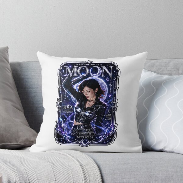 Item preview, MOON Asa BABYMONSTER Blue Fanmade Design designed and sold by Valereekmerch.