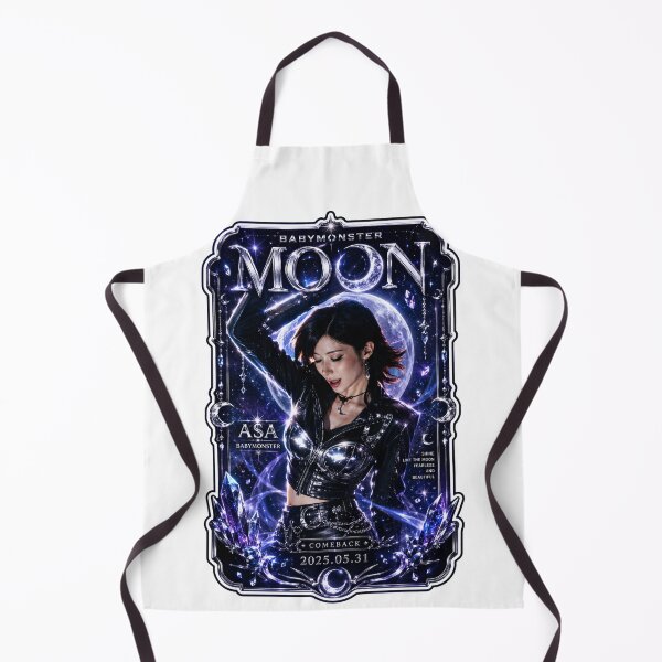 Item preview, MOON Asa BABYMONSTER Blue Fanmade Design designed and sold by Valereekmerch.