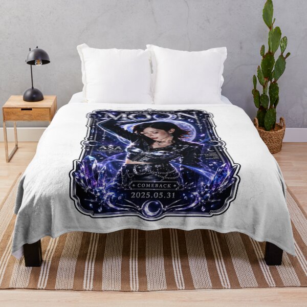 Item preview, MOON Asa BABYMONSTER Blue Fanmade Design designed and sold by Valereekmerch.