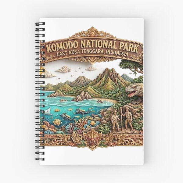 Item preview, KOMODO NATIONAL PARK designed and sold by likbatonboot.