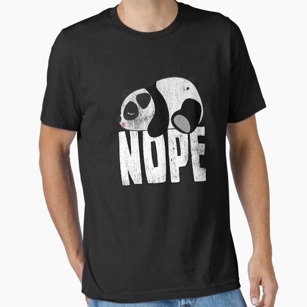 Item preview, Nope Lazy Panda designed and sold by Kieran Abbott.