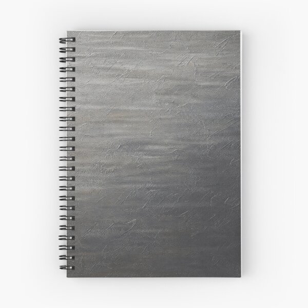 Item preview, Silent Matter – Gray Silver Textured Abstract Art designed and sold by Ingorgia Studio.