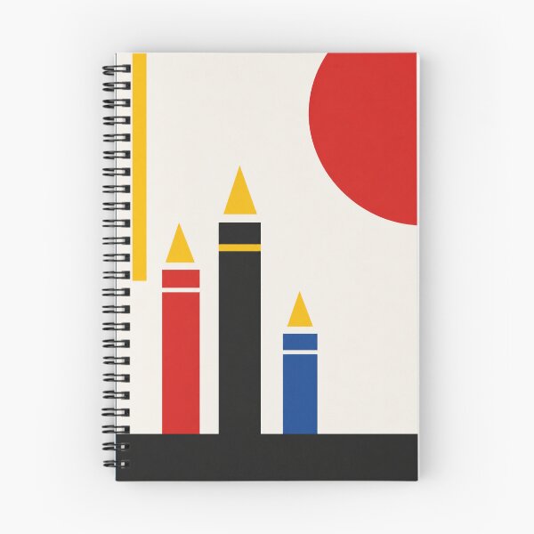 Item preview, Bauhaus Christmas Candles — Primary Colour Geometric Design designed and sold by Planthem.