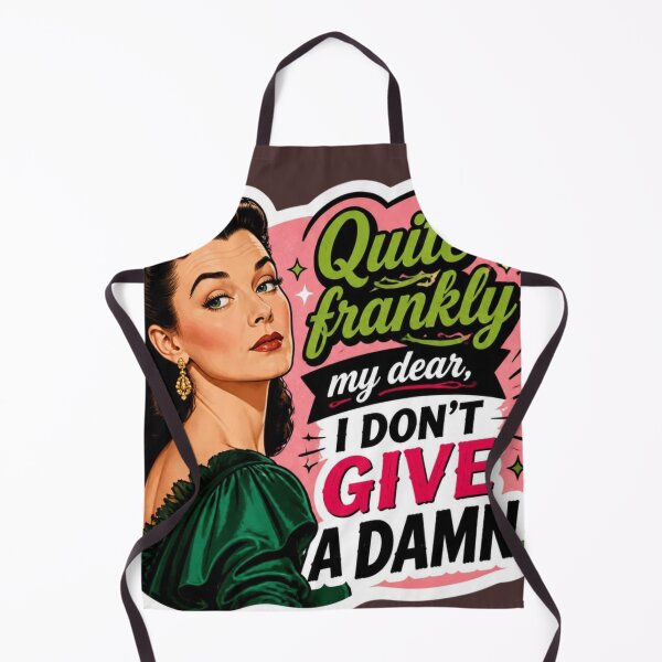 Item preview, I Don’t Give a Damn – Retro Pop Culture Quote Sticker designed and sold by The Digital Compass.