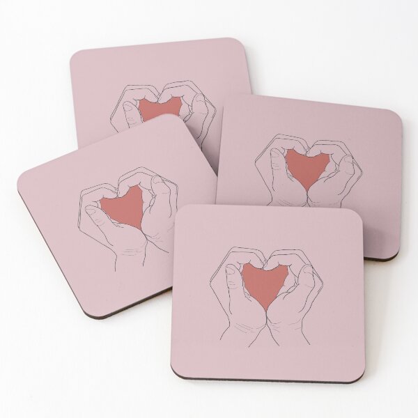 Item preview, Heart hands drawing  designed and sold by Line & Tide.