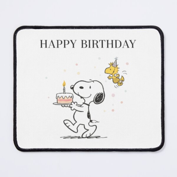 Item preview, Snoopy Birthday Cake Celebration designed and sold by PlasticandyShop.