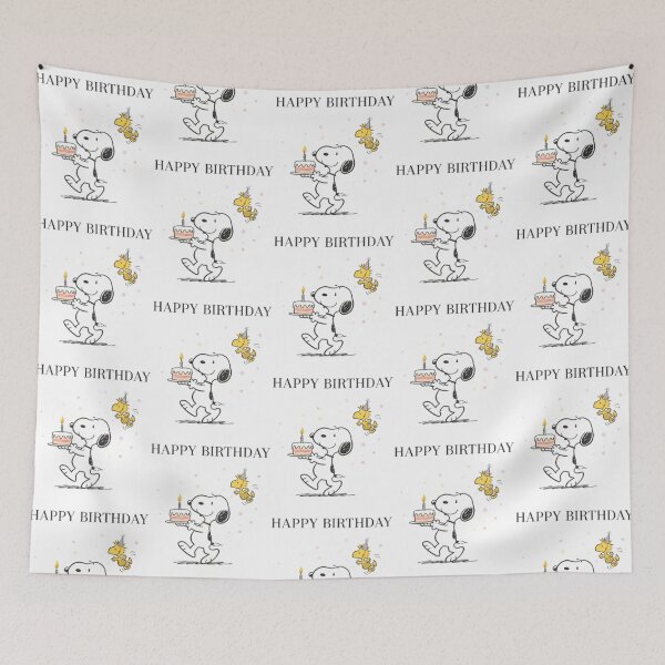 Item preview, Snoopy Birthday Cake Celebration designed and sold by PlasticandyShop.