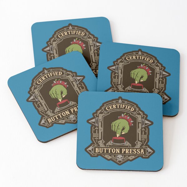 Item preview, Certified Button Pressa Funny Wargaming 397 designed and sold by Densonone.