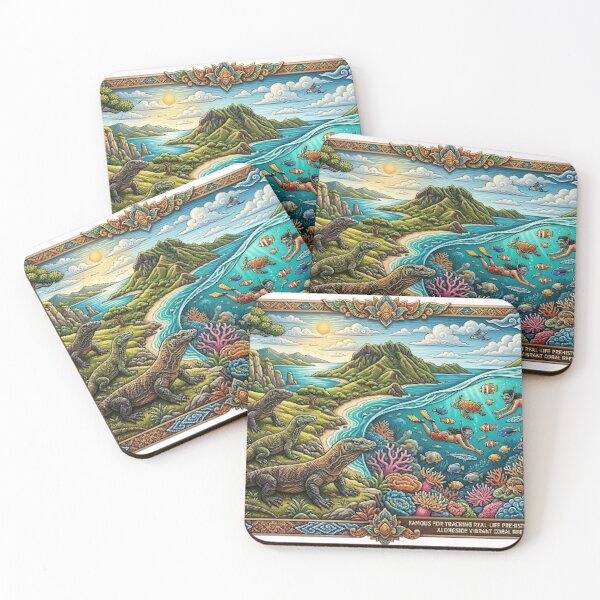Item preview, KOMODO NATIONAL PARK designed and sold by likbatonboot.