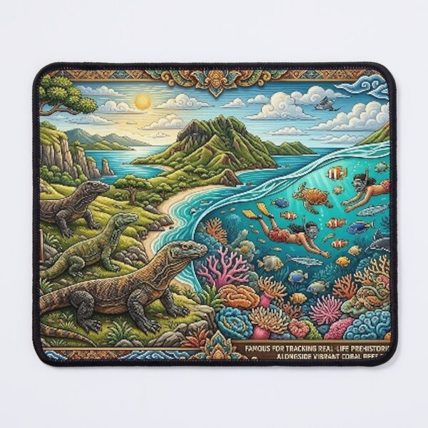Item preview, KOMODO NATIONAL PARK designed and sold by likbatonboot.