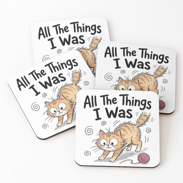 Item preview, All The Things I Was Right About Playful Pouncing Cat Yarn classic t-shirt designed and sold by pawsome purrfect.