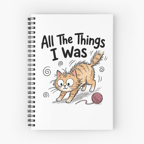Item preview, All The Things I Was Right About Playful Pouncing Cat Yarn classic t-shirt designed and sold by pawsome purrfect.