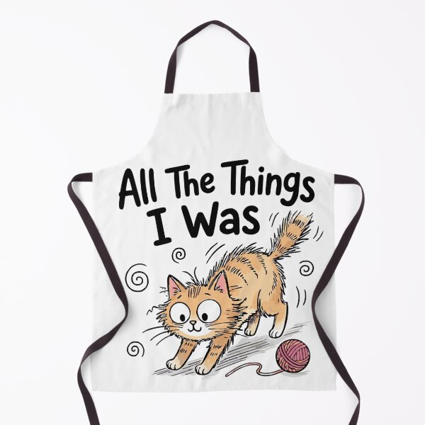 Item preview, All The Things I Was Right About Playful Pouncing Cat Yarn classic t-shirt designed and sold by pawsome purrfect.