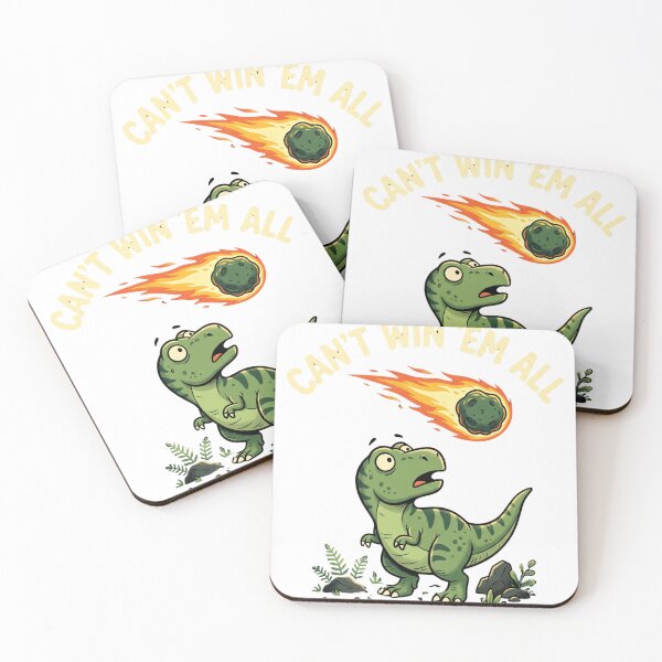 Item preview, Funny T-Rex Dinosaur Meteor Extinction Humor designed and sold by TMS-Studio.