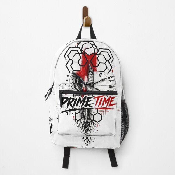 Item preview, Prime Time Trash Polka Clock Geometric Tattoo Red Splatter Art designed and sold by Shakhbata-1.