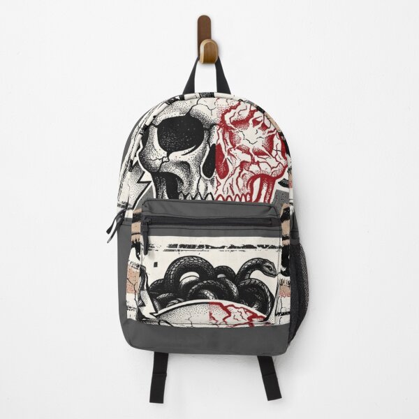 Item preview,  Medusa Skull Collage Streetwear Art designed and sold by Artsformore.