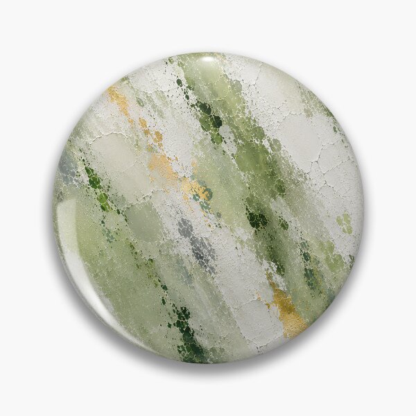 Item preview,  Cracked Emerald Green Paint with Golden Moss Texture designed and sold by Ingorgia Studio.
