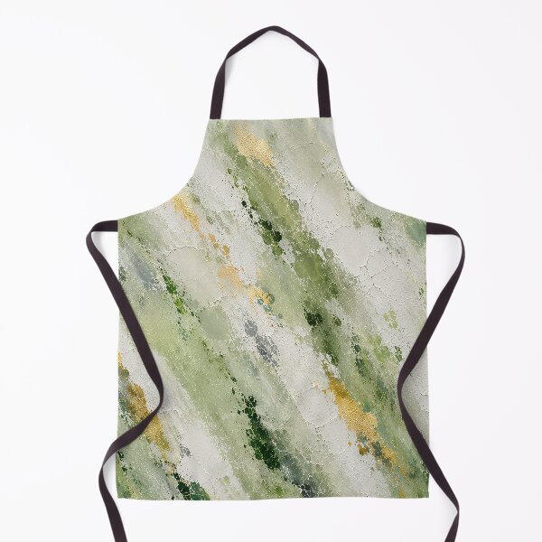 Item preview, Cracked Emerald Green Paint with Golden Moss Texture designed and sold by Ingorgia Studio.