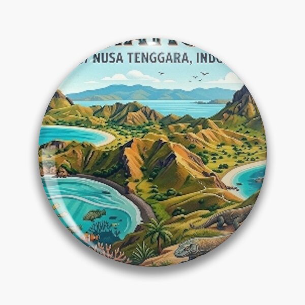 Item preview, KOMODO NATIONAL PARK designed and sold by likbatonboot.