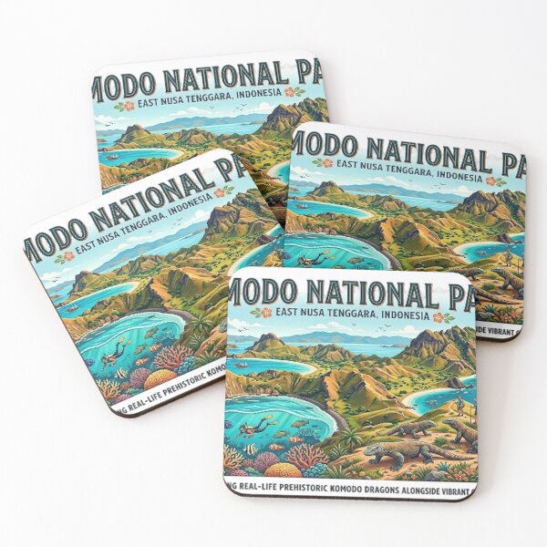 Item preview, KOMODO NATIONAL PARK designed and sold by likbatonboot.