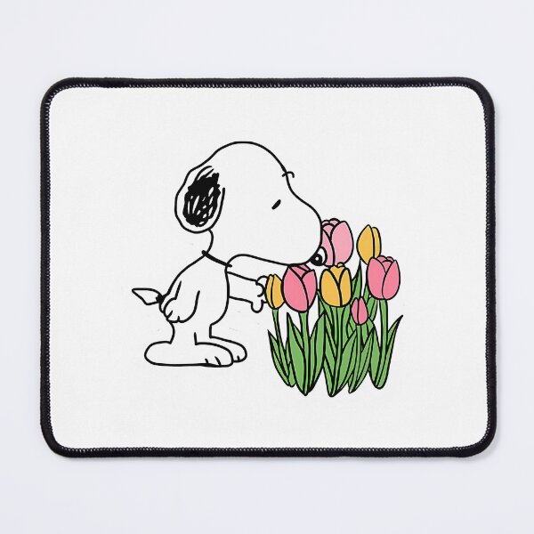 Item preview, Snoopy Enjoying Flowers designed and sold by PlasticandyShop.