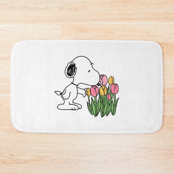 Item preview, Snoopy Enjoying Flowers designed and sold by PlasticandyShop.