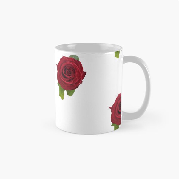 Item preview, Red Rose For Bringing Love To Oneself and The World White Background designed and sold by BOKEbyTC.
