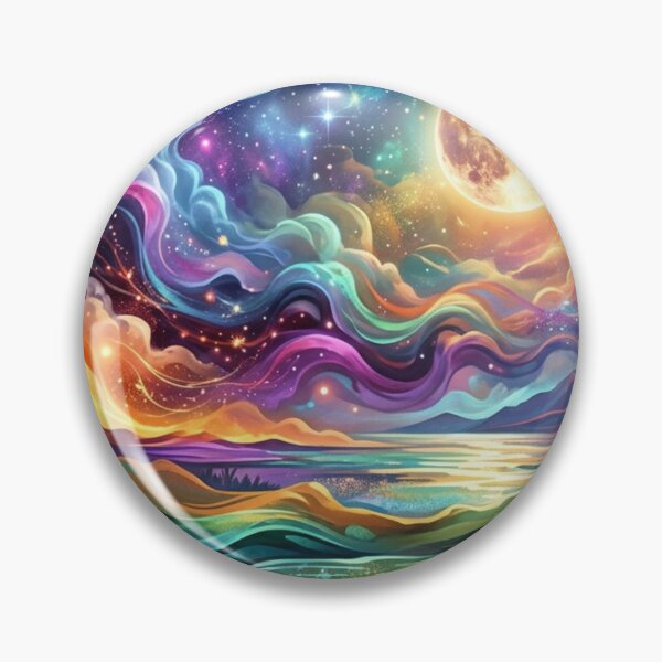 Item preview, Moon Dreams in a Sea of Colors designed and sold by Sigtrix.