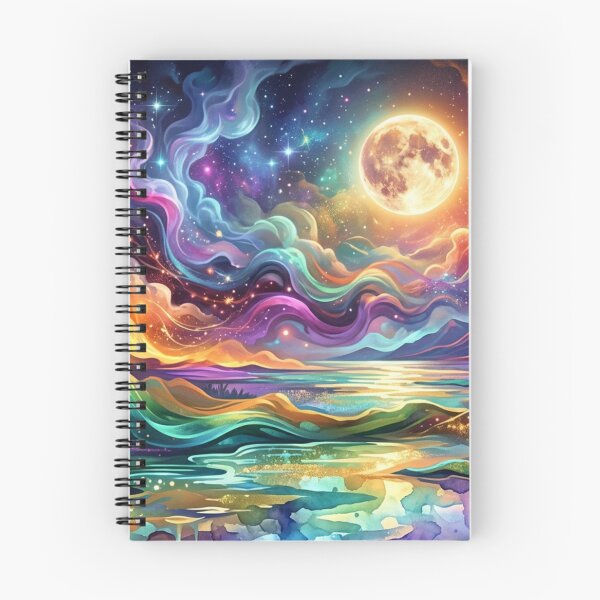 Item preview, Moon Dreams in a Sea of Colors designed and sold by Sigtrix.