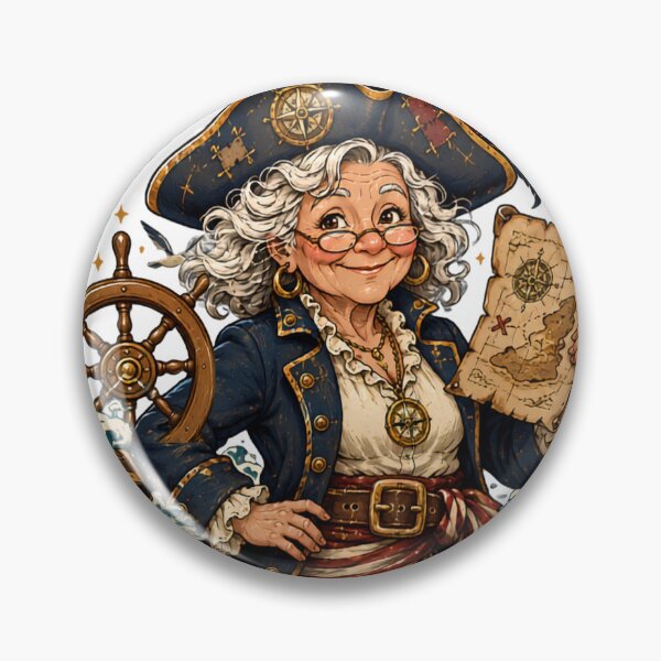 Item preview, Funny Pirate Grandma Grandparents Day Family Humor. designed and sold by OUICHA.