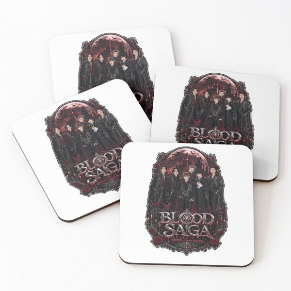 Item preview, ENHYPEN Blood Saga Tour Gothic Sticker Pack Fanmade Design designed and sold by Valeree Store.