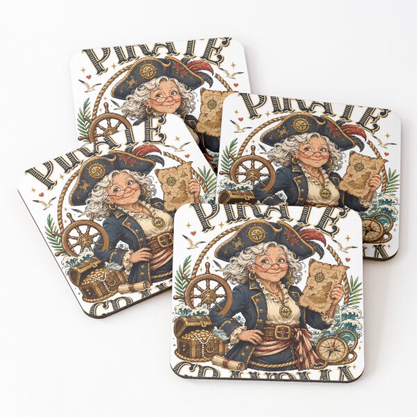 Item preview, Funny Pirate Grandma Grandparents Day Family Humor. designed and sold by OUICHA.