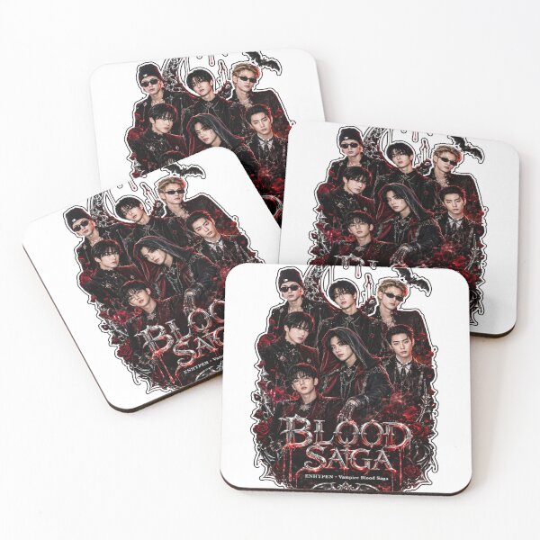 Item preview, Fanmade Aesthetic ENHYPEN Blood Saga World Tour Gothic Merch designed and sold by Valeree Store.
