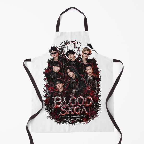 Item preview, Fanmade Aesthetic ENHYPEN Blood Saga World Tour Gothic Merch designed and sold by Valeree Store.
