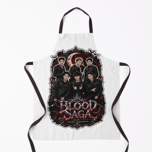 Item preview, ENHYPEN Gothic Vampire Coven Blood Saga Collector Art Print designed and sold by Valeree Store.