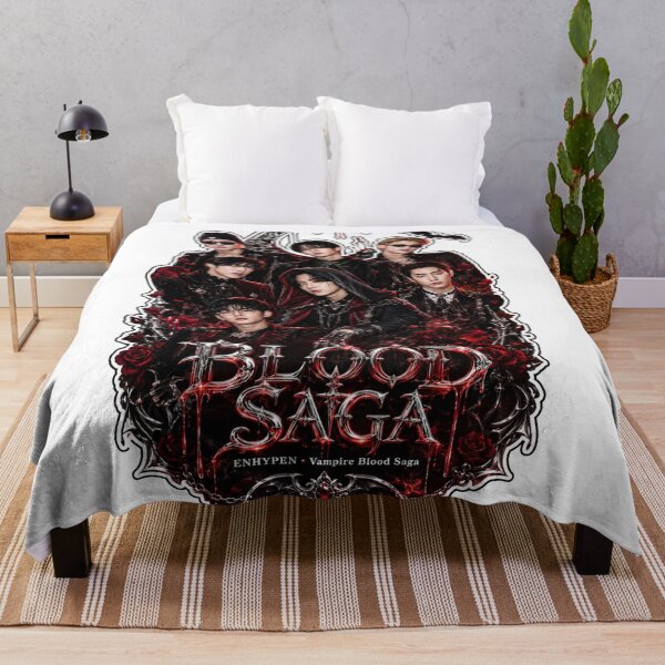 Item preview, Fanmade Aesthetic ENHYPEN Blood Saga World Tour Gothic Merch designed and sold by Valeree Store.